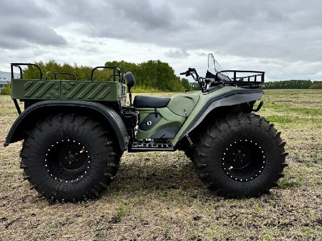 Pickup ATV - is built for extreme off-road conditions. 