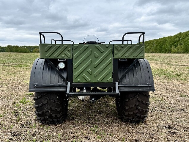 Pickup ATV - is built for extreme off-road conditions. 