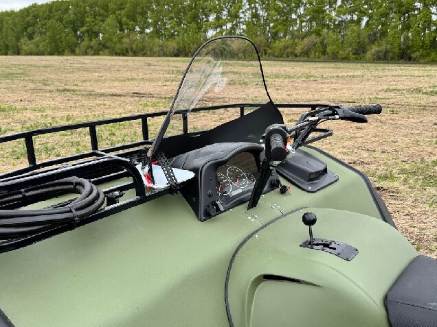 Pickup ATV - is built for extreme off-road conditions. 