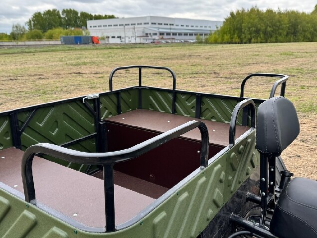 Pickup ATV - is built for extreme off-road conditions. 