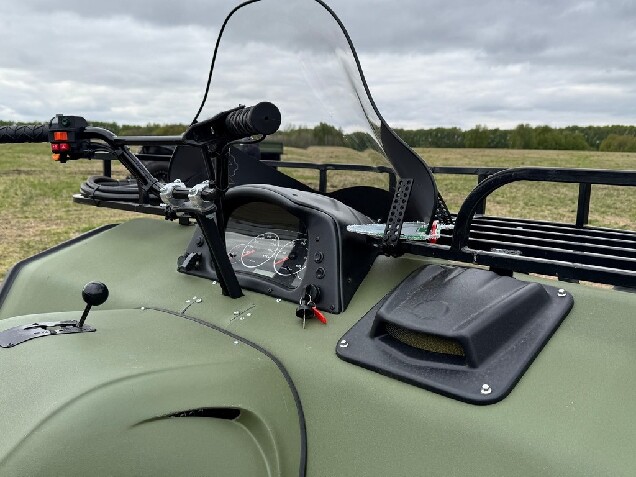 Pickup ATV - is built for extreme off-road conditions. 
